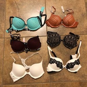 Victoria Secret & PINK Bra Lot Bundle- 34A